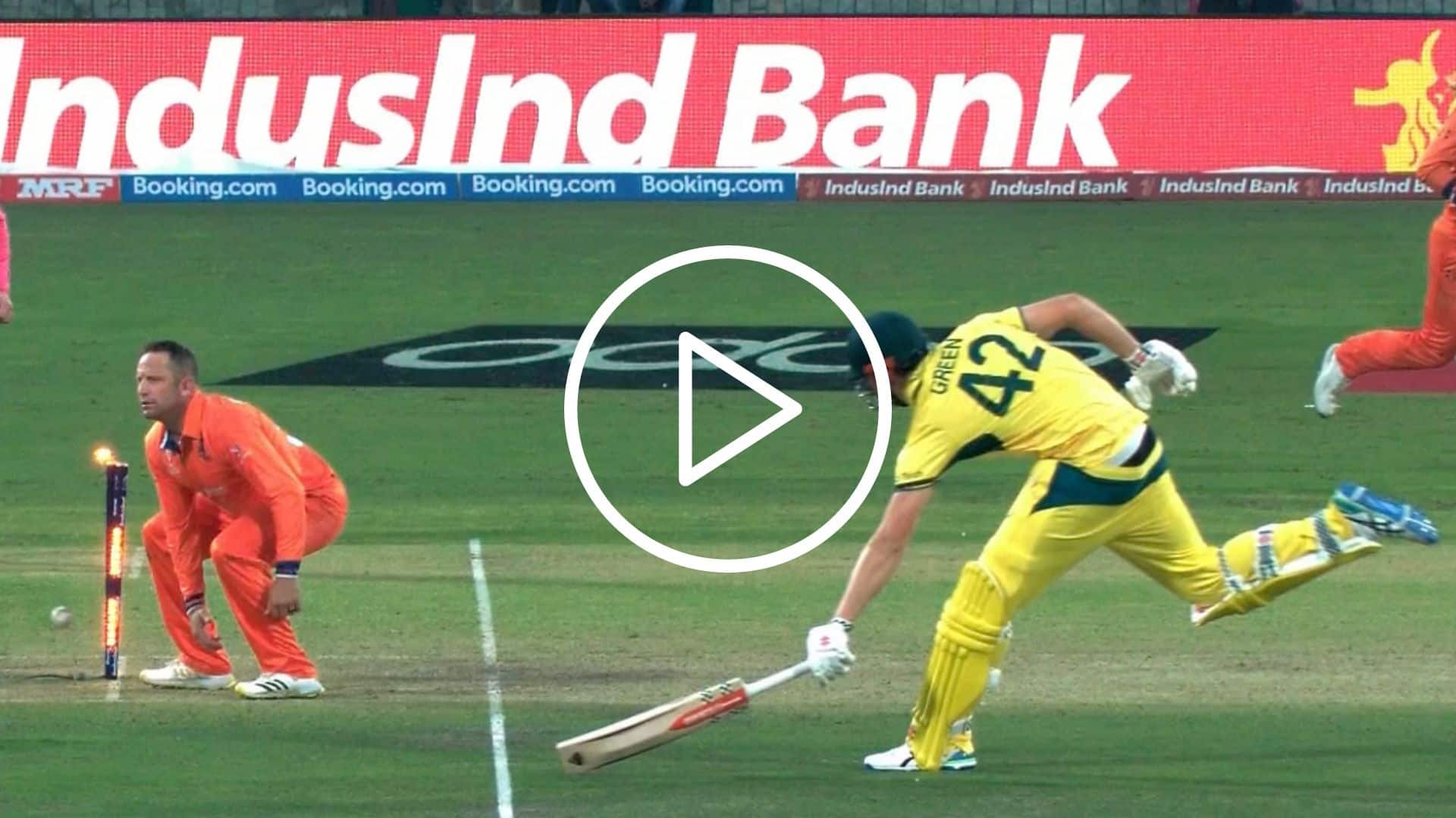 [Watch] Huge Mix-Up & Engelbrecht's Direct Hit Leads To Cameron Green's Disastrous Runout